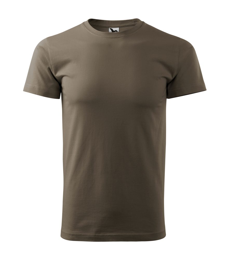 MALFINI Pánské tričko Basic - Army | XS