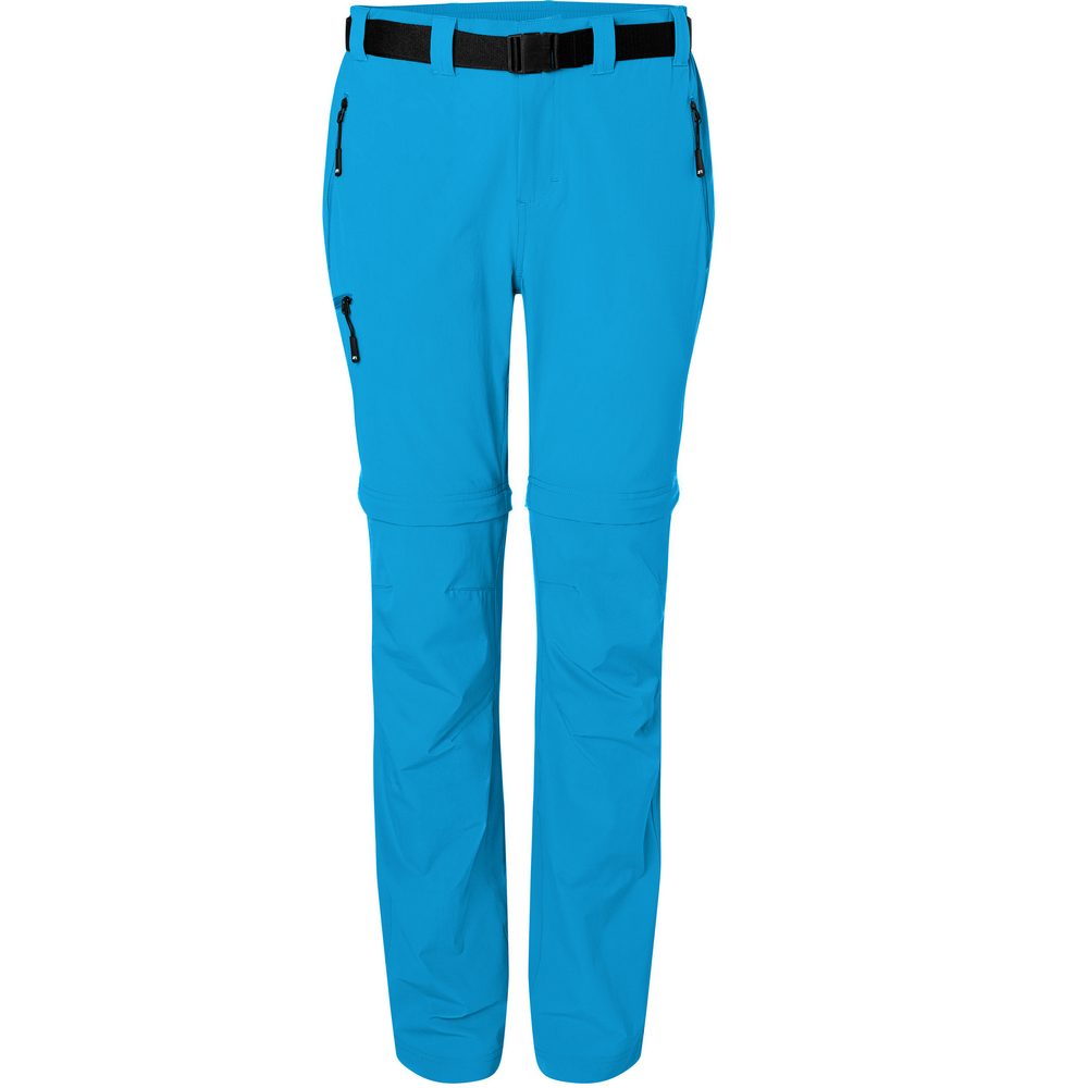 James & Nicholson Dámské outdoorové kalhoty s odepínacími nohavicemi JN1201 - Jasně modrá | XL