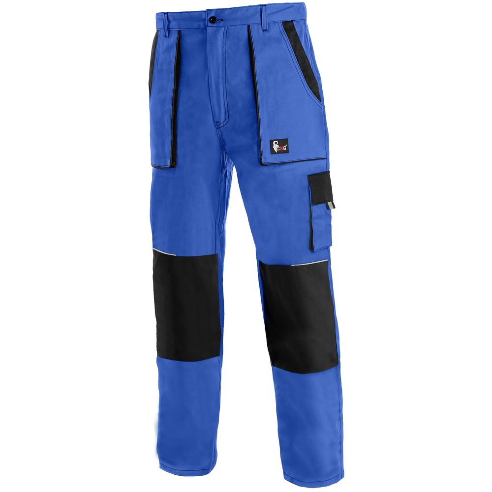 Canis (CXS) Pracovní kalhoty CXS LUXY JOSEF prodloužené - Modrá / černá | 50