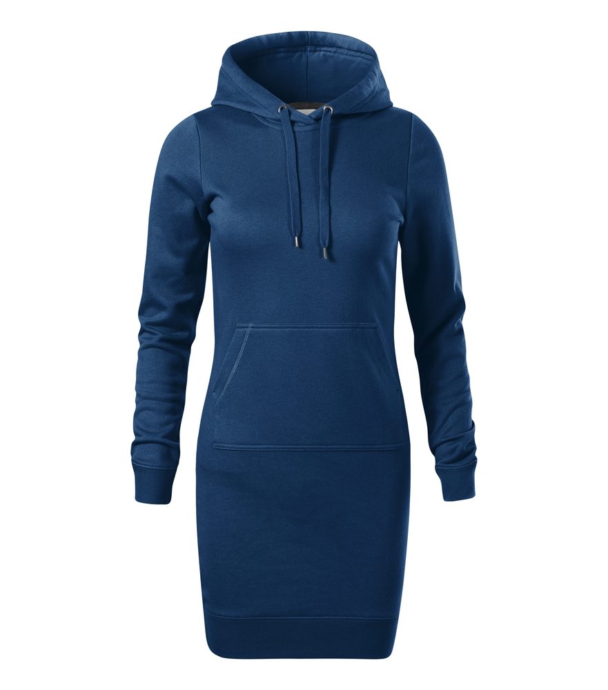 MALFINI Dámské šaty Snap - Půlnoční modrá | XS