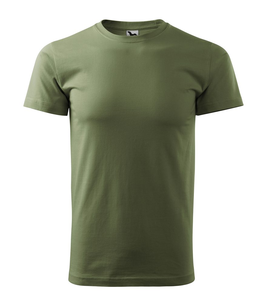 MALFINI Pánské tričko Basic - Khaki | XXXL