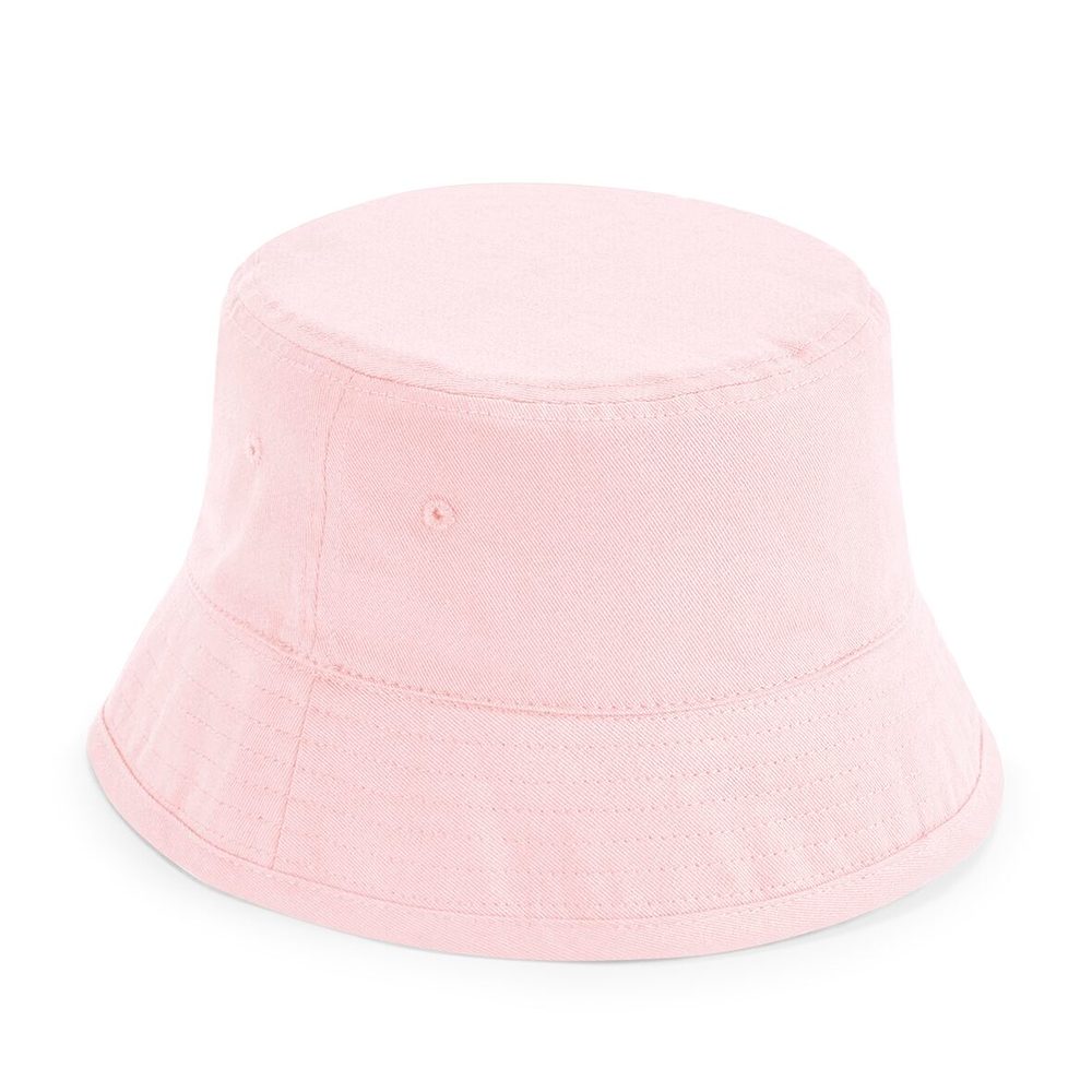 Beechfield Dětský klobouk z biobavlny - Pudrově růžová | M/L