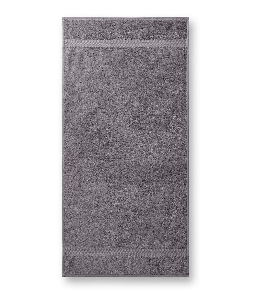 MALFINI Ručník Terry Towel - Starostříbrná | 50 x 100 cm