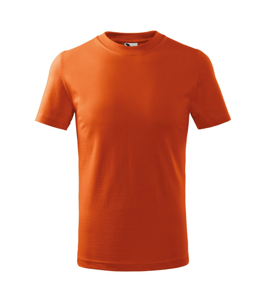MALFINI Dětské tričko Basic - Oranžová | 110 cm (4 roky)