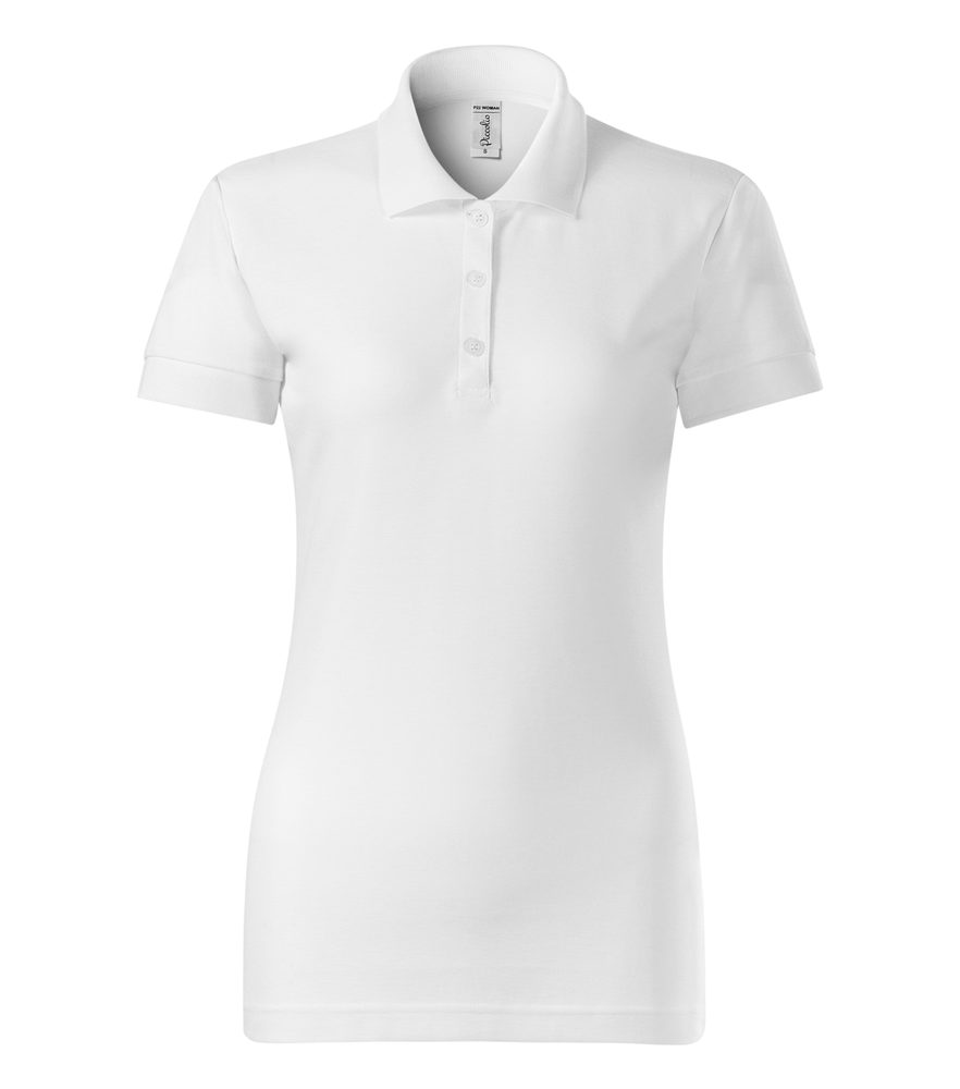 MALFINI Pique dámská polokošile Joy - Bílá | XL