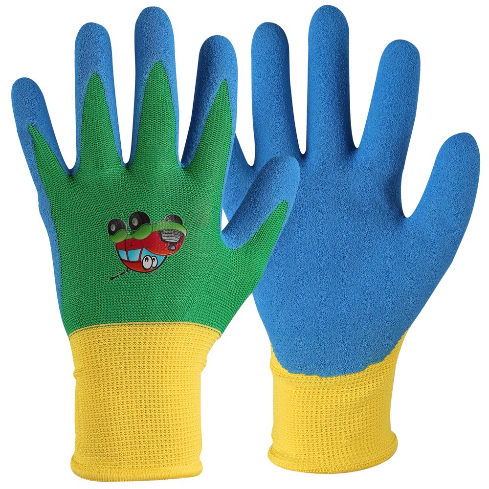 Canis (CXS) Detské pracovné rukavice Drago - Modrá | 5