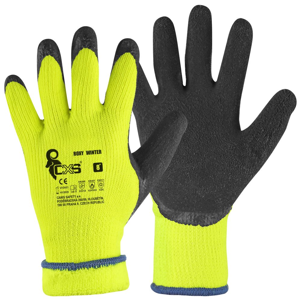 Canis (CXS) Zimné pracovné rukavice ROXY WINTER - 8