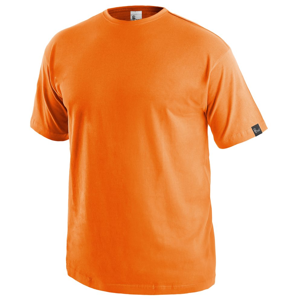Canis (CXS) Tričko s krátkym rukávom CXS DANIEL - Oranžová | S