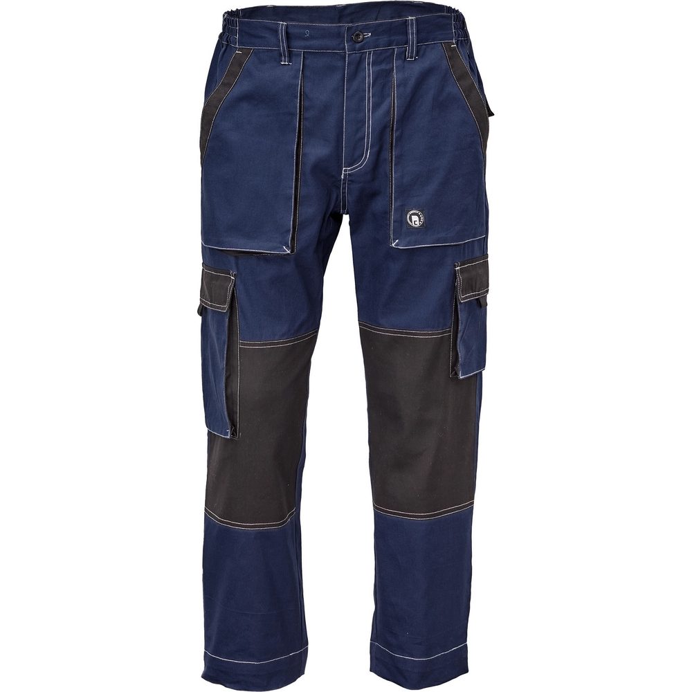 Cerva Pánské pracovní kalhoty MAX SUMMER - Tmavě modrá / antracit | 48