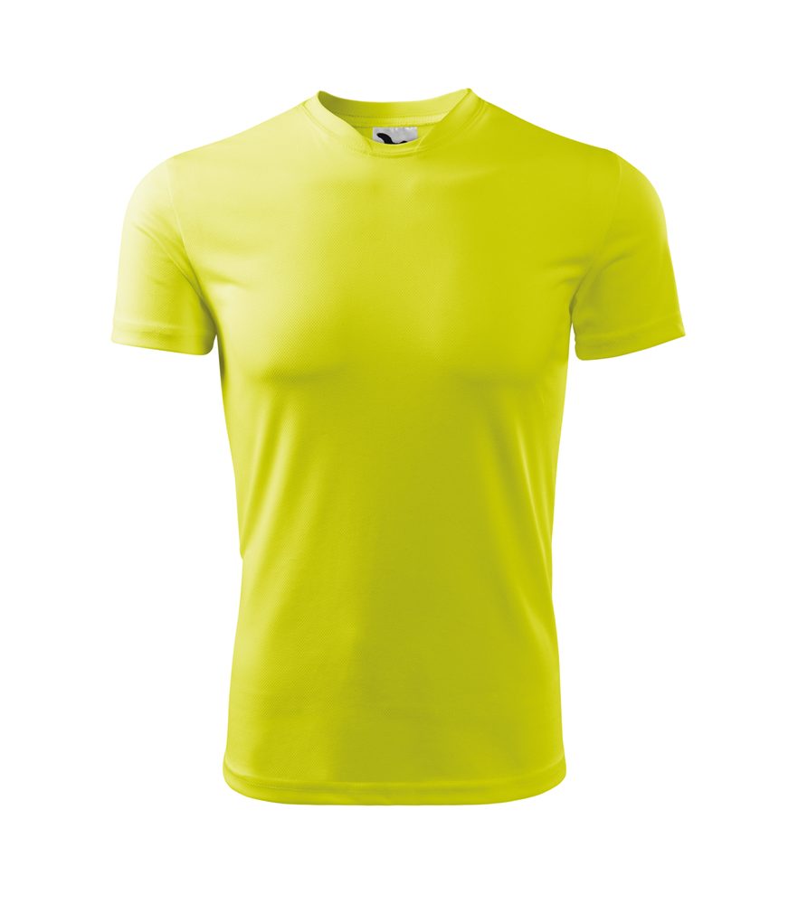 MALFINI Dětské tričko Fantasy - Neonově žlutá | 134 cm (8 let)