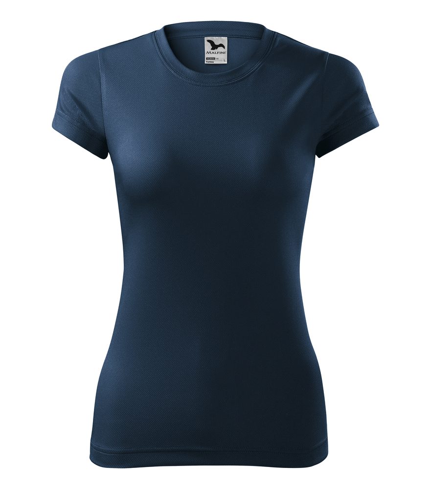 MALFINI Dámské tričko Fantasy - Námořní modrá | XL