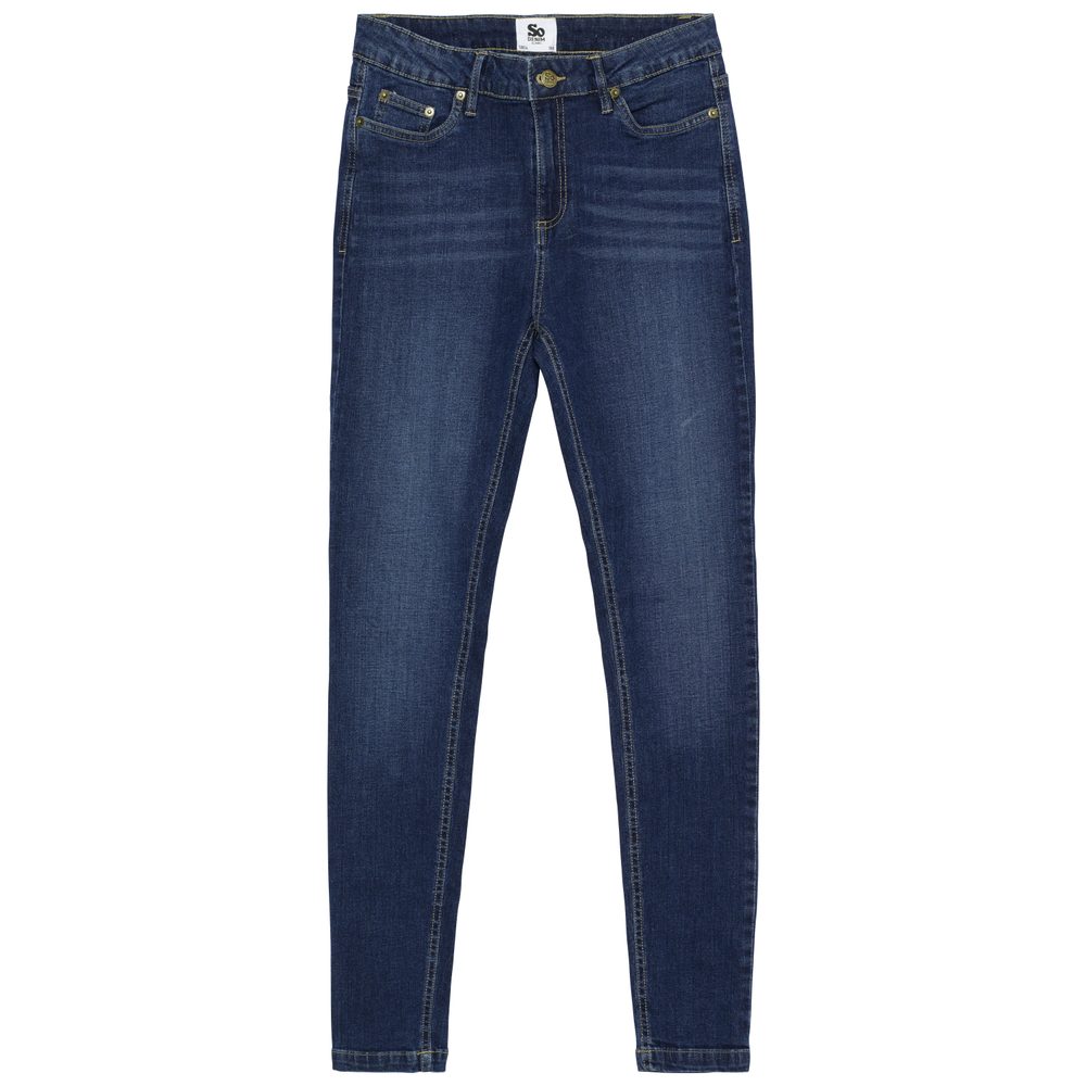 So Denim Dámské Skinny džíny Lara - Tmavě modrá | UK 6 (EUR 34)/28 (short)