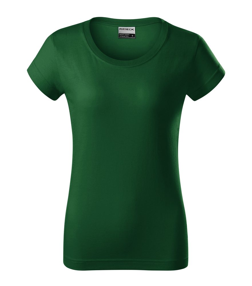 MALFINI Dámske tričko Resist heavy - Fľaškovo zelená | M