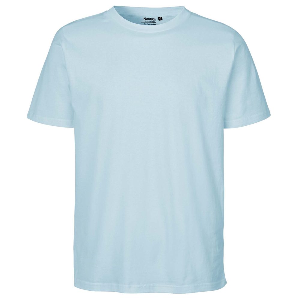 Neutral Tričko z organické Fairtrade bavlny - Světle modrá | XXL