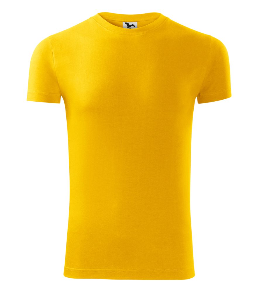 MALFINI Pánské tričko Viper - Žlutá | S