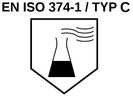 EN ISO 374-1 / typ C