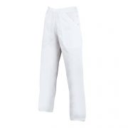Dámské bílé pracovní kalhoty 