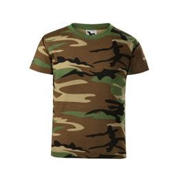 DĚTSKÉ MASKÁČOVÉ TRIČKO CAMOUFLAGE - DĚTSKÁ TRIČKA - DĚTSKÉ OBLEČENÍ