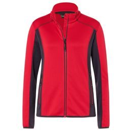 HANORAC STRETCH DE DAMĂ DIN FLEECE JN783 - HANORACE SPORT CU FERMOAR - ECHIPAMENT SPORTIV