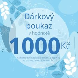 DÁRKOVÝ POUKAZ 1000 KČ - DÁRKY PRO MUŽE