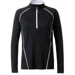 TRICOU FUNCTIONAL DE DAMĂ CU MÂNECĂ LUNGĂ JN497 - TRICOURI PENTRU CICLISM - ECHIPAMENT SPORTIV