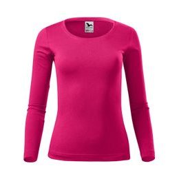 DÁMSKÉ TRIČKO S DLOUHÝM RUKÁVEM FIT-T LONG SLEEVE - TRIČKA S DLOUHÝM RUKÁVEM - OBLEČENÍ