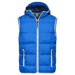 PÁNSKÁ VESTA S KAPUCÍ JN1076 - OUTDOOROVÉ VESTY - SPORTOVNÍ OBLEČENÍ