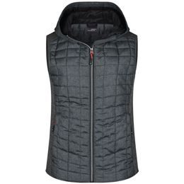 VESTĂ MATLASATĂ DE DAMĂ JN767 - VESTE OUTDOOR - ECHIPAMENT SPORTIV