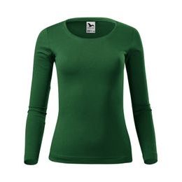 DÁMSKÉ TRIČKO S DLOUHÝM RUKÁVEM FIT-T LONG SLEEVE - TRIČKA S DLOUHÝM RUKÁVEM - OBLEČENÍ