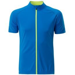 TRICOU BĂRBAȚI PENTRU CICLISM CU FERMOAR JN516 - TRICOURI PENTRU CICLISM - ECHIPAMENT SPORTIV