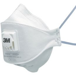 RESPIRÁTOR 3M AURA 9322+ BIELA / MODRÁ - RESPIRÁTORY 3M - PRACOVNÉ ODEVY