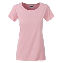 TRICOU CLASIC DE DAMĂ DIN BUMBAC ORGANIC 8007 - TRICOURI DIN BUMBAC ORGANIC - ÎMBRĂCĂMINTE