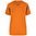 TRICOU SPORT DE DAMĂ CU MÂNECĂ SCURTĂ JN316 - ORANJ / NEAGRĂ - TRICOURI SPORT CU MÂNECI SCURTE - ECHIPAMENT SPORTIV