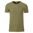 TRICOU CLASIC PENTRU BĂRBAȚI DIN BUMBAC ORGANIC 8008 - KHAKI - TRICOURI DIN BUMBAC ORGANIC - ÎMBRĂCĂMINTE