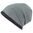 CĂCIULĂ SINGLE BEANIE MB7131 - GRI PRESPĂLAT / GRI ÎNCHIS - CĂCIULI TRICOTATE - ACCESORII