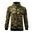 HANORAC PENTRU BĂRBAȚI CAMO ZIPPER - CAMUFLAJ VERDE - HANORACE CU FERMOAR - ÎMBRĂCĂMINTE