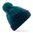 FES TRICOTAT CU POMPOM OMBRÉ - TEAL / ALBASTRU ÎNCHIS - FESURI CU POMPON - ACCESORII