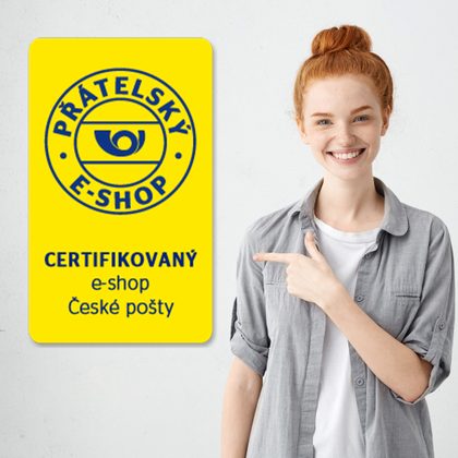 Získali jsme certifikát Přátelský e-shop České pošty