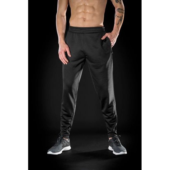 PÁNSKÉ BĚŽECKÉ TEPLÁKY SLIMFIT JOGGER - BĚŽECKÉ KALHOTY - SPORTOVNÍ OBLEČENÍ