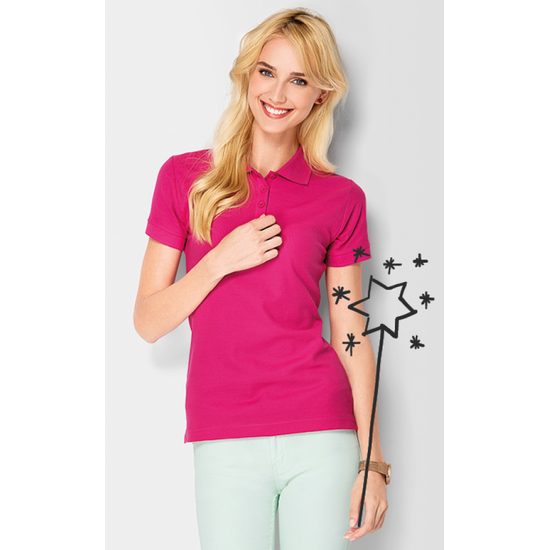 TRICOU POLO DAMĂ JOY - TRICOURI POLO - ÎMBRĂCĂMINTE