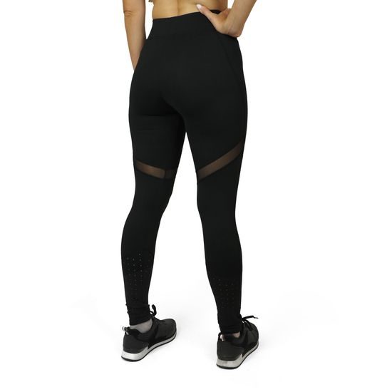 NŐI SPORT LEGGINGS HÁLÓS RÉSZLETEKKEL - ELASZTIKUS NADRÁGOK - SPORTRUHÁZAT