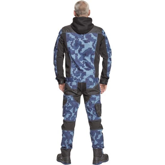 PRACOVNÍ BLŮZA S KAPUCÍ NEURUM CAMOUFLAGE - BLŮZY - PRACOVNÍ ODĚVY