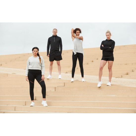 NŐI SPORT LEGGINGS HÁLÓS RÉSZLETEKKEL - ELASZTIKUS NADRÁGOK - SPORTRUHÁZAT