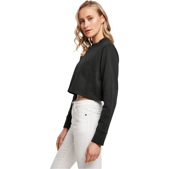 DÁMSKÉ CROP TOP TRIČKO S DLOUHÝM RUKÁVEM - CROP TOPY - OBLEČENÍ