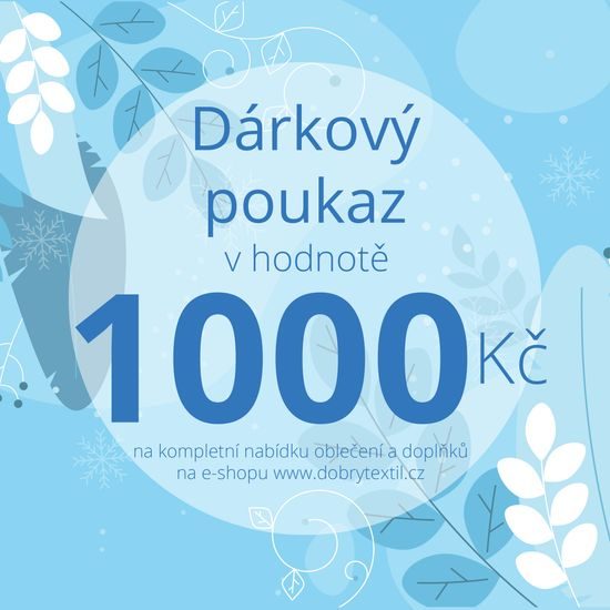DÁRKOVÝ POUKAZ 1000 KČ - DÁRKY PRO MUŽE