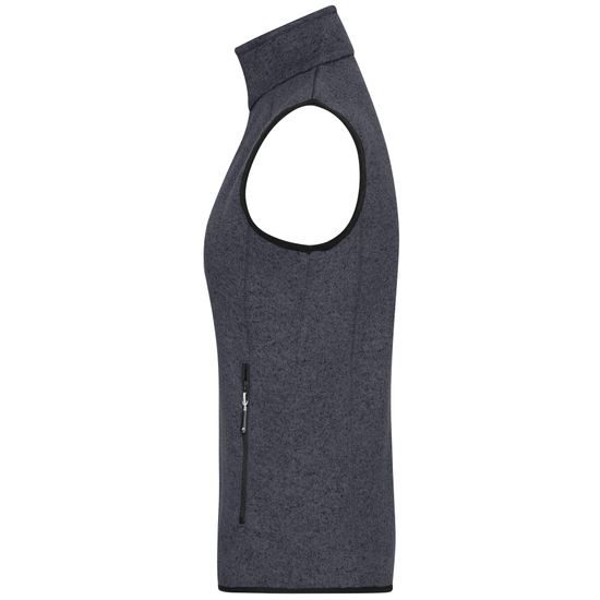 VESTA DIN FLEECE TRICOTAT DE BĂRBAȚI JN774 - VESTE OUTDOOR - ECHIPAMENT SPORTIV