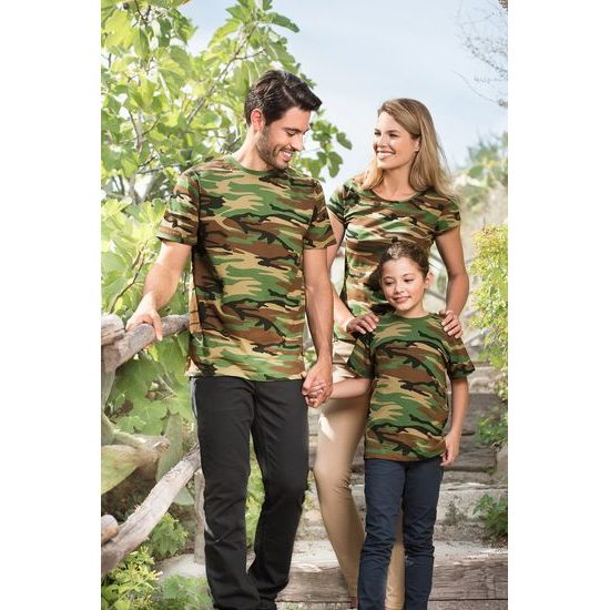 TRICOU COPII CAMUFLAJ CAMOUFLAGE - TRICOURI PENTRU COPII - ÎMBRĂCĂMINTE PENTRU COPII