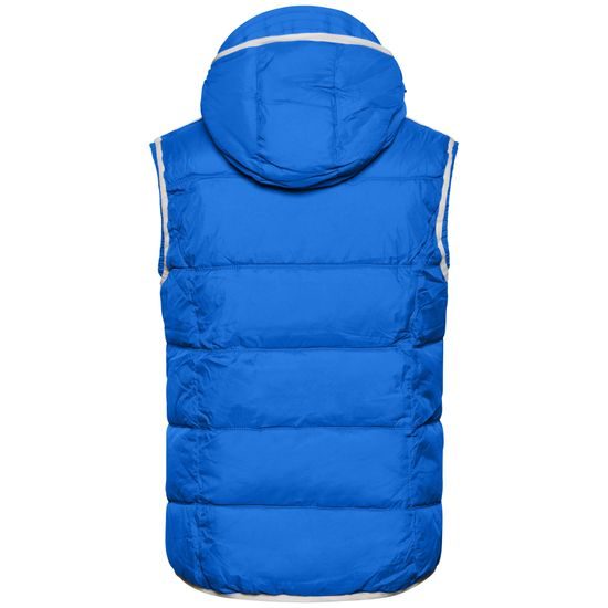 PÁNSKÁ VESTA S KAPUCÍ JN1076 - OUTDOOROVÉ VESTY - SPORTOVNÍ OBLEČENÍ