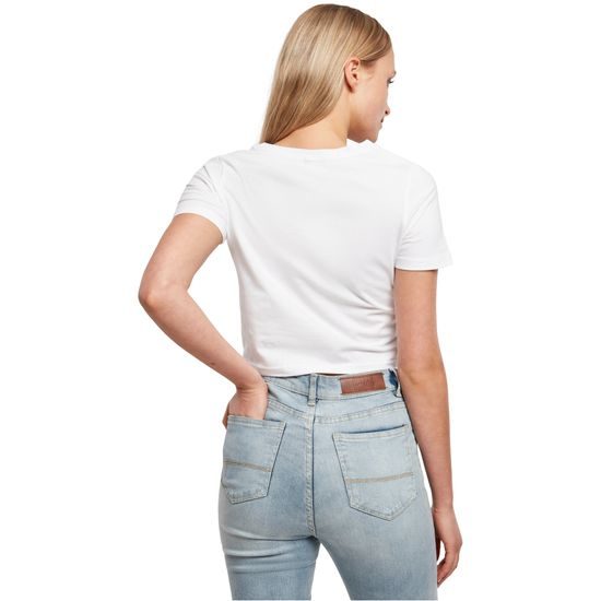 DÁMSKÉ CROP TOP TRIČKO S KRÁTKÝM RUKÁVEM - CROP TOPY - OBLEČENÍ