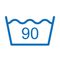 Praní - maximální teplota vody 90 °C